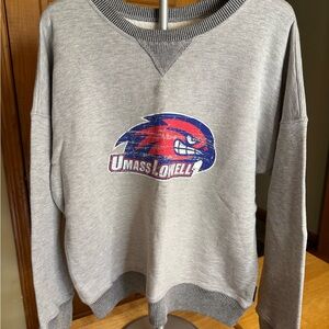 UMass Lowell Gray Sweatshirt